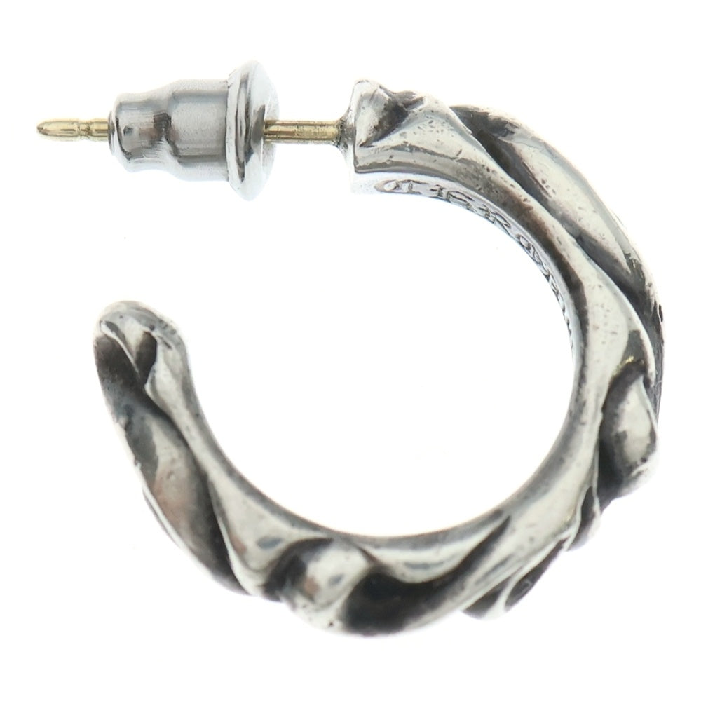 CHROME HEARTS(クロムハーツ) HOOP SCROOL スクロール フープピアス シルバー BCA102