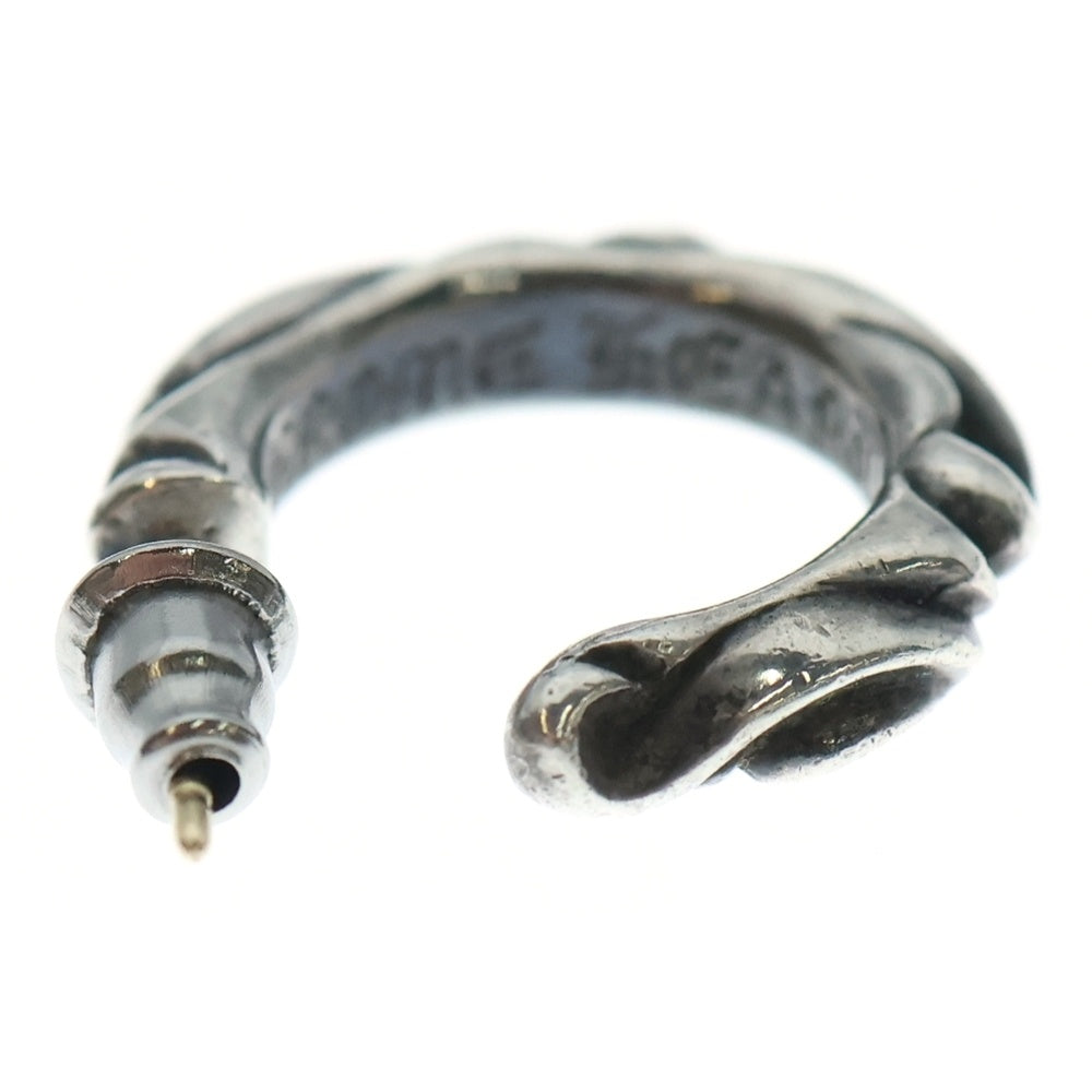 CHROME HEARTS(クロムハーツ) HOOP SCROOL スクロール フープピアス シルバー BCA102
