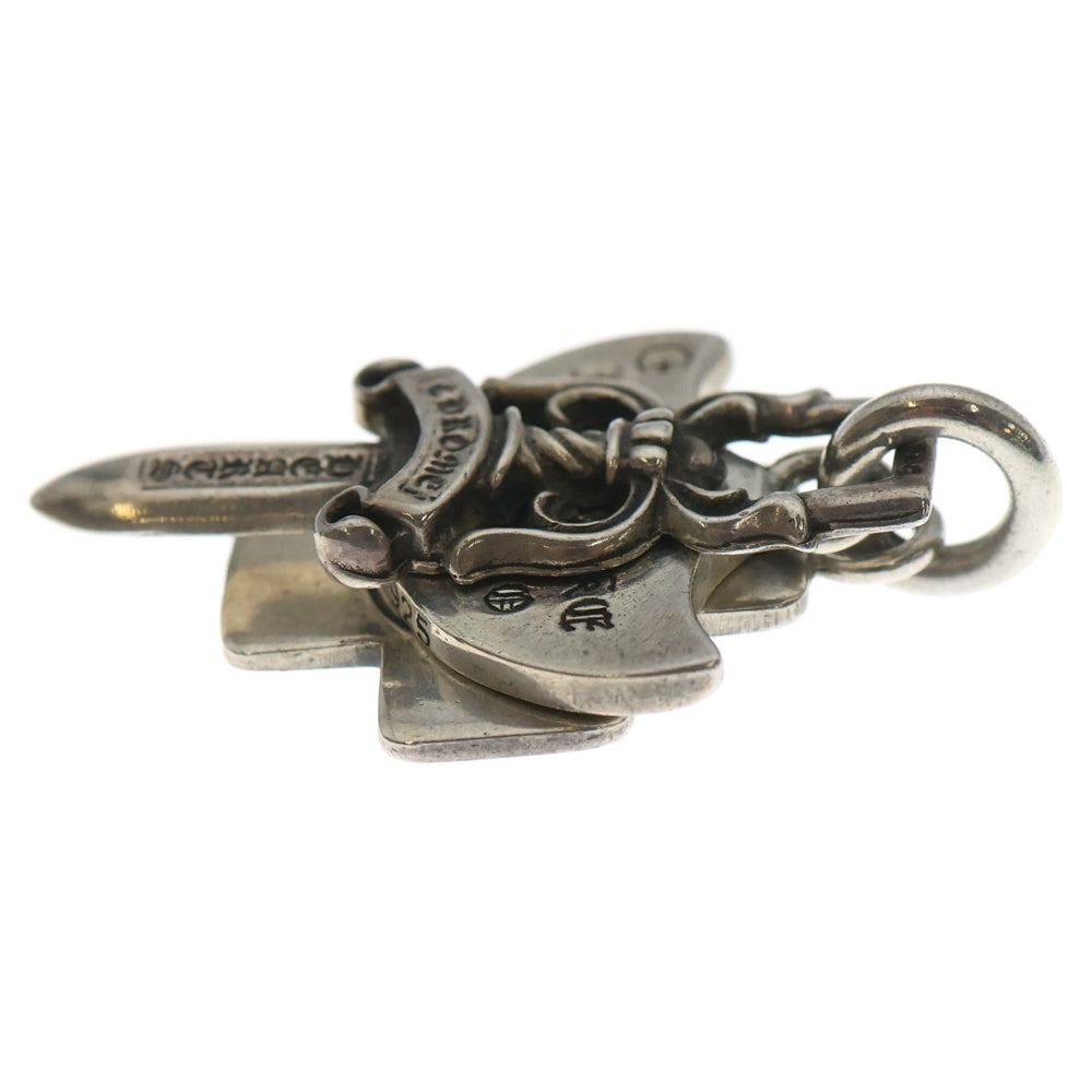 CHROME HEARTS(クロムハーツ) 氷室京介 3TRINKETS 3トリンケッツ ペンダントトップ シルバー