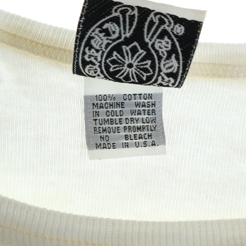 CHROME HEARTS(クロムハーツ) 氷室京介 バックロゴプリント Tシャツ レディース