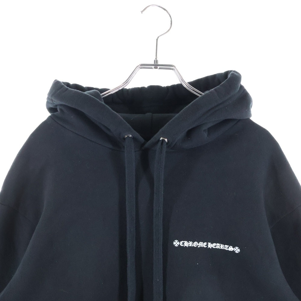 CHROME HEARTS(クロムハーツ) SWTSHRT PLVR Tバー 袖英字プリントプルオーバーパーカー