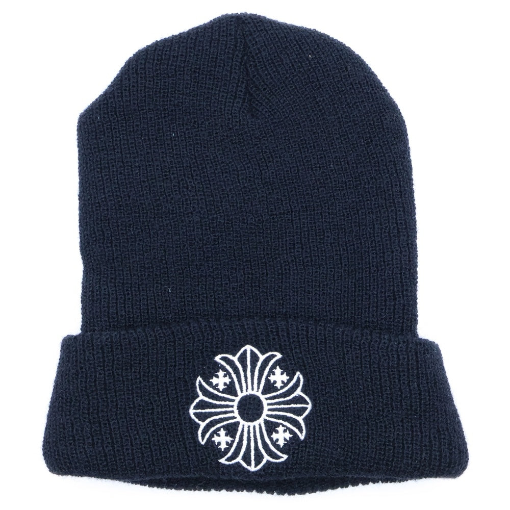 CHROME HEARTS(クロムハーツ) WOOL WATCH CAP CHプラス刺繍ウールビーニー ニットキャップ 帽子 ブラック