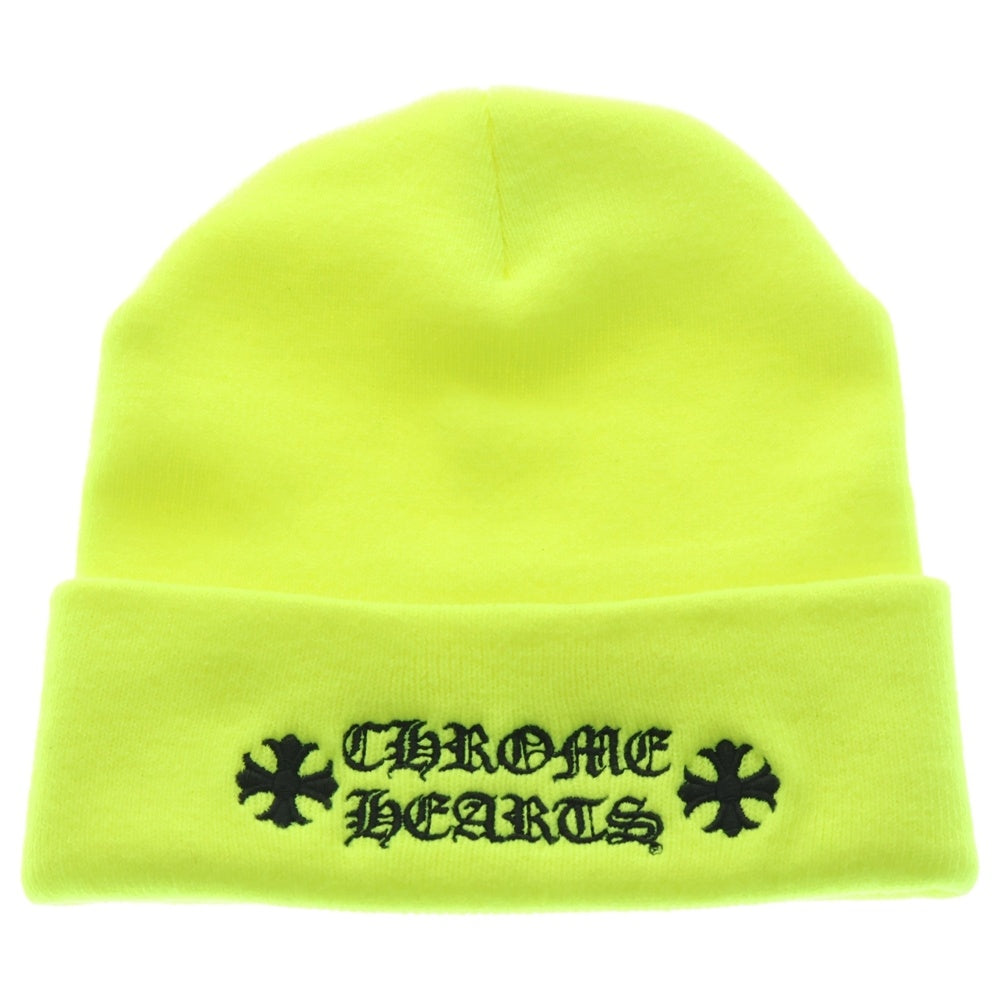 CHROME HEARTS(クロムハーツ) WOOL WATCH CAP ウールワッチキャップ CHロゴ刺繍ビーニーニットキャップ