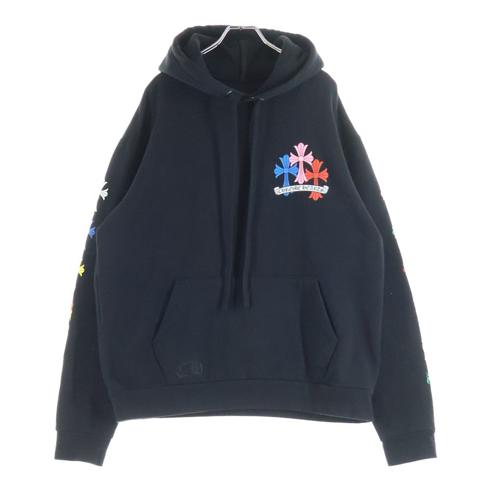 CHROME HEARTS(クロムハーツ) MLTCOL CEM CRS HD PLVR マルチカラーセメタリークロスプルオーバーパーカー
