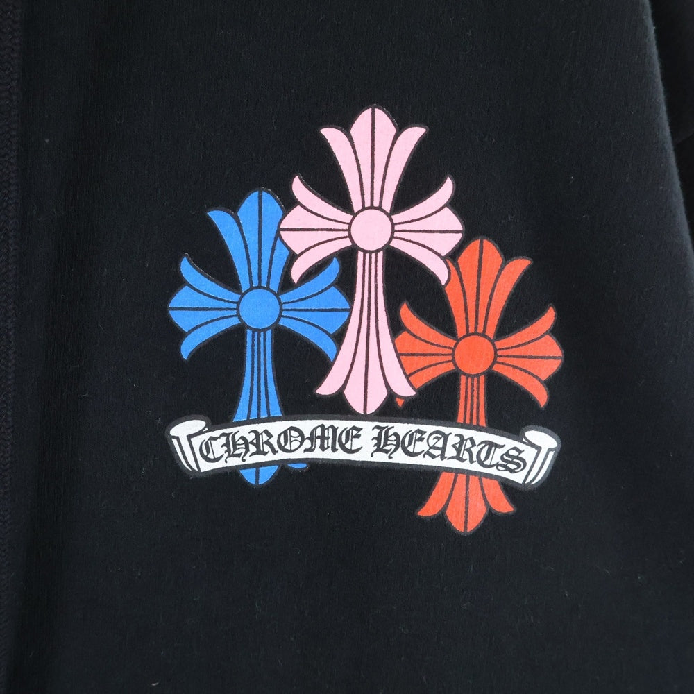 CHROME HEARTS(クロムハーツ) MLTCOL CEM CRS HD PLVR マルチカラーセメタリークロスプルオーバーパーカー
