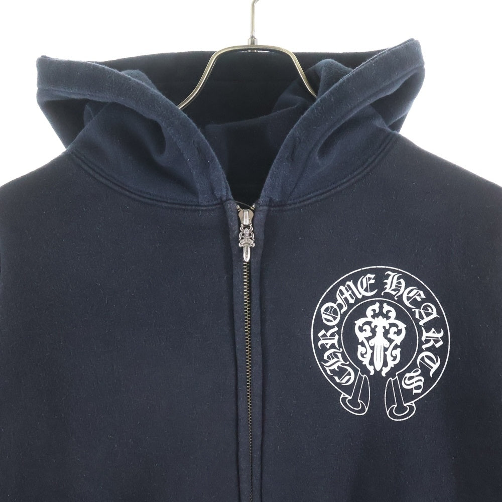 CHROME HEARTS(クロムハーツ) SWTSHRT HD ZIP 裏地サーマル バック