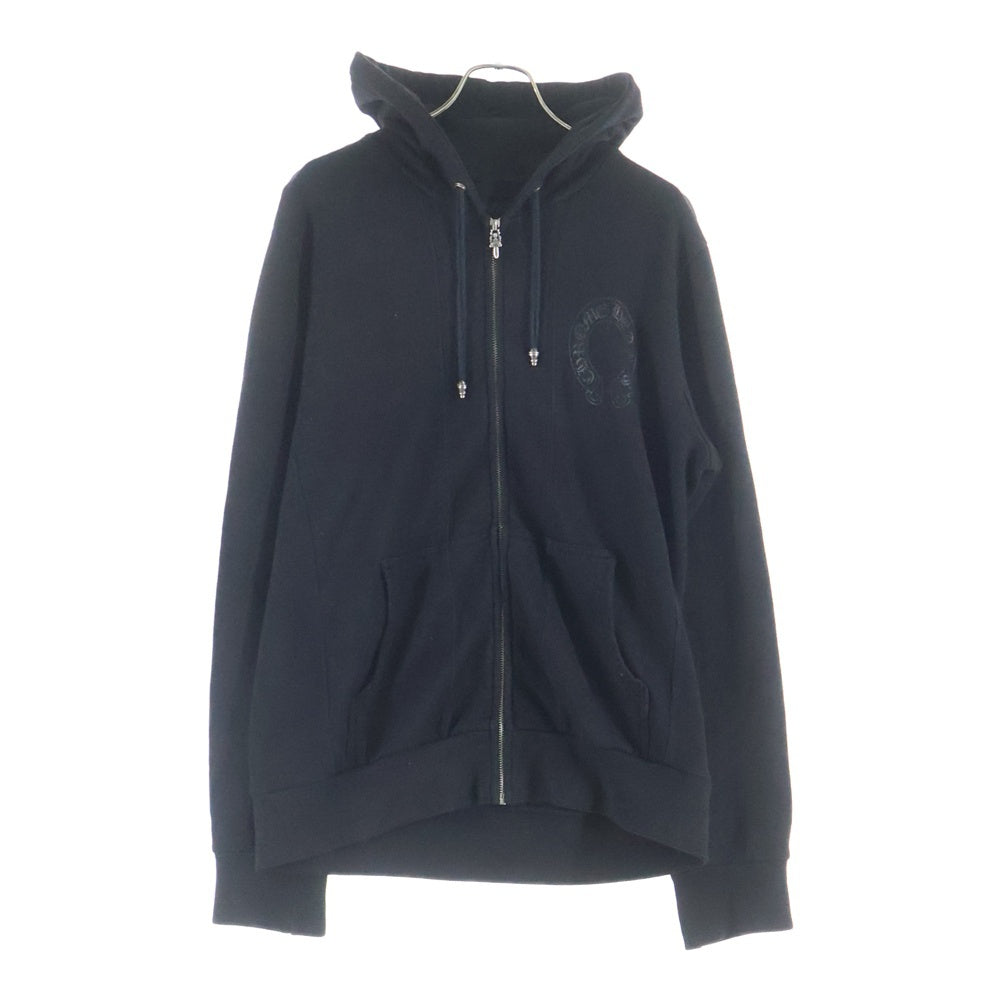 CHROME HEARTS(クロムハーツ) ×MATTY BOY バックプリントダガージップアップパーカー ブラック