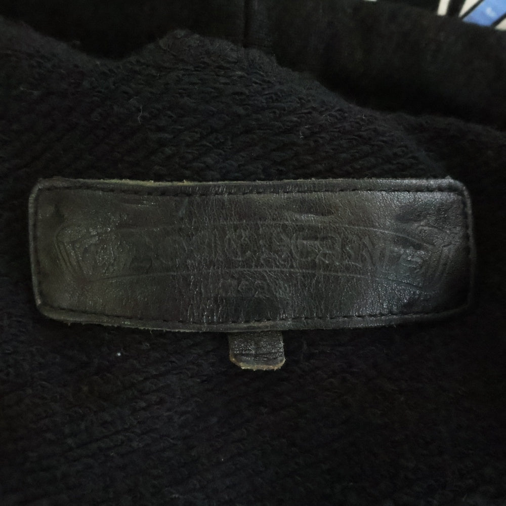 CHROME HEARTS(クロムハーツ) ×MATTY BOY バックプリントダガージップアップパーカー ブラック