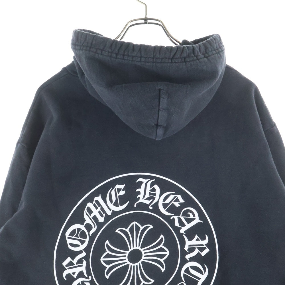 CHROME HEARTS(クロムハーツ) SWTSHRT PLVR OSAKA 大阪限定プリント プルオーバーパーカー フーディー ブラック