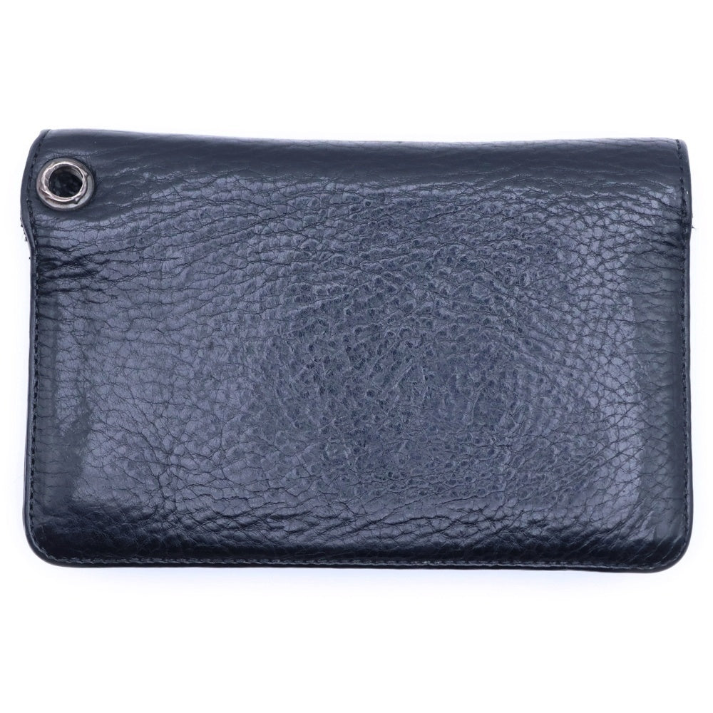 CHROME HEARTS(クロムハーツ) 2ZIP 2ジップ クロスボールボタンレザー