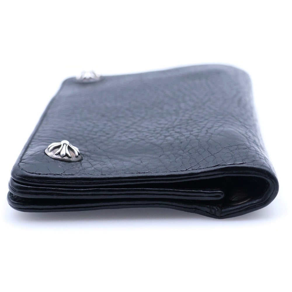 CHROME HEARTS(クロムハーツ) 2ZIP 2ジップ クロスボールボタンレザー