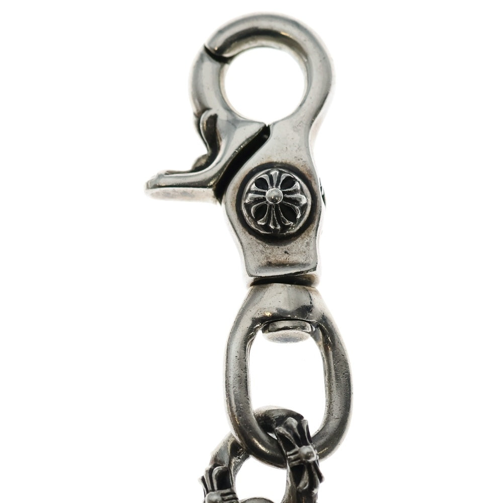 CHROME HEARTS(クロムハーツ) FANCY SHORT-S/1クリップショートファンシー ウォレットチェーン シルバー BCA076