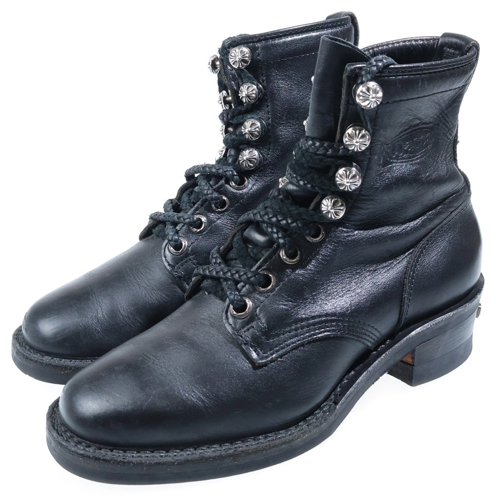 CHROME HEARTS(クロムハーツ) JOBMASTER ジョブマスター レザーブレードレースアップレザーブーツ