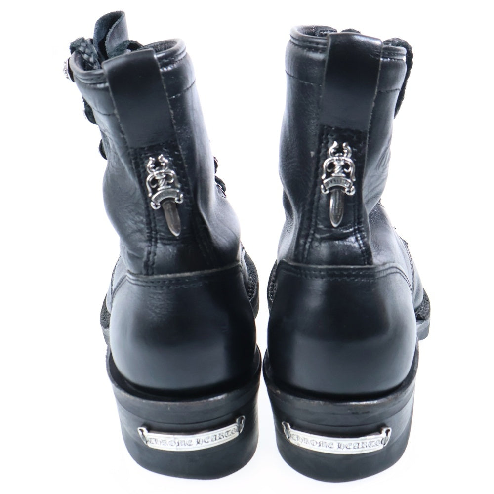 CHROME HEARTS(クロムハーツ) JOBMASTER ジョブマスター レザーブレードレースアップレザーブーツ