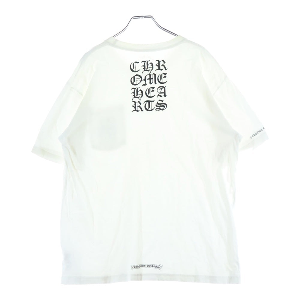 CHROME HEARTS(クロムハーツ) VERTICAL LOGO バーティカル Tシャツ ホワイト