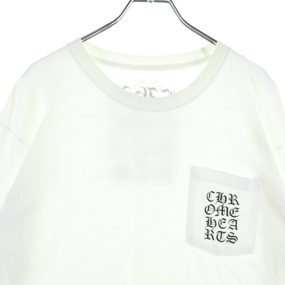 CHROME HEARTS(クロムハーツ) VERTICAL LOGO バーティカル Tシャツ ホワイト