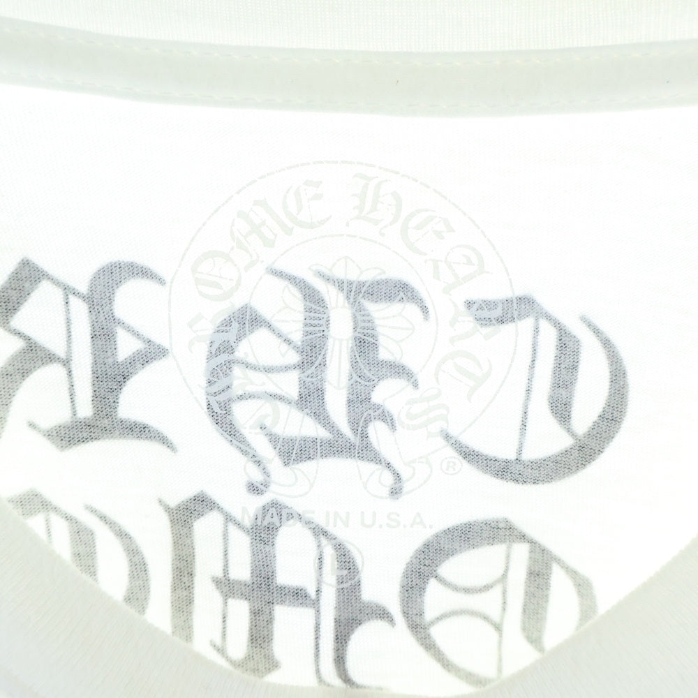 CHROME HEARTS(クロムハーツ) VERTICAL LOGO バーティカル Tシャツ ホワイト