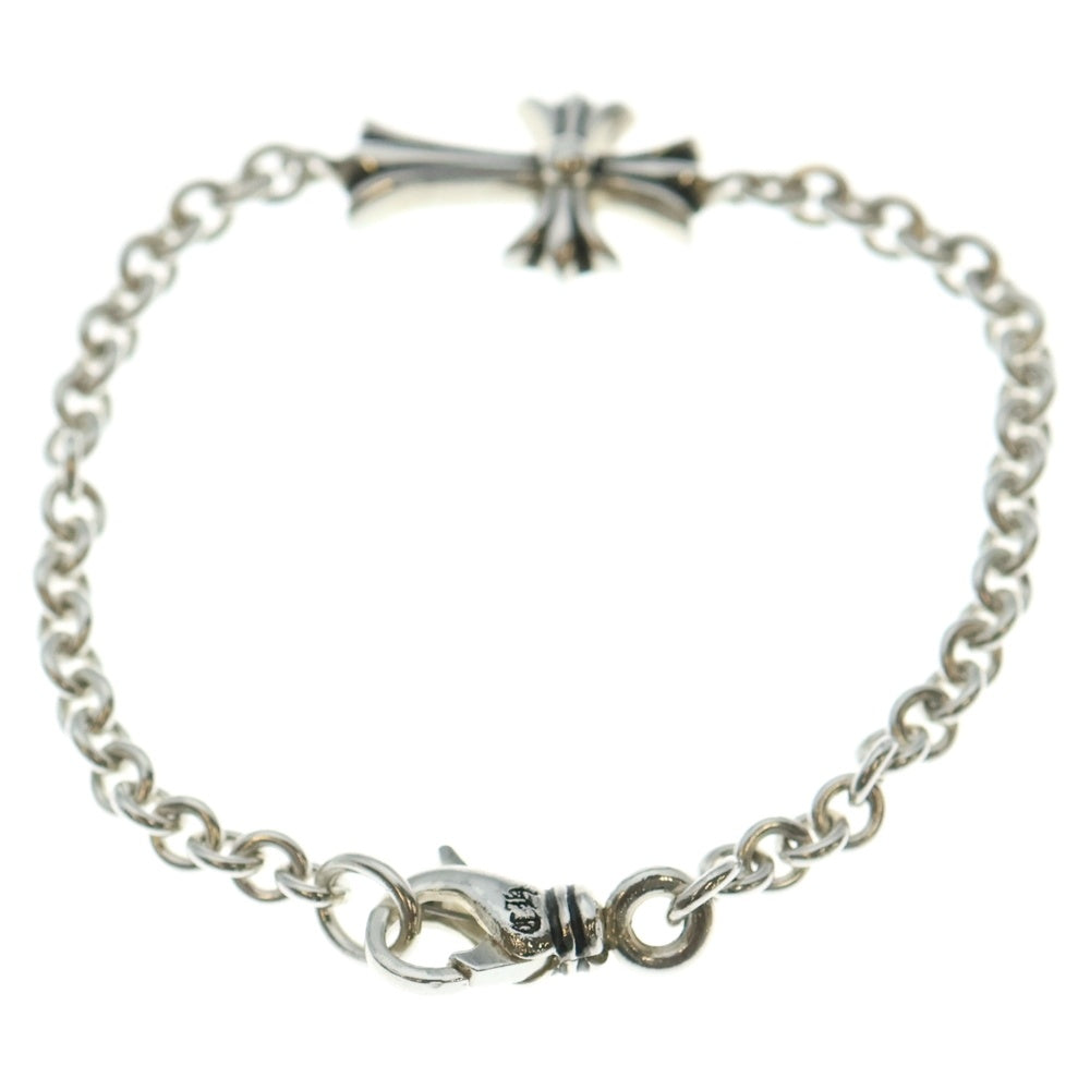 CHROME HEARTS(クロムハーツ) CHN TNY CH CRS タイニーCHクロスチェーン ブレスレット シルバー