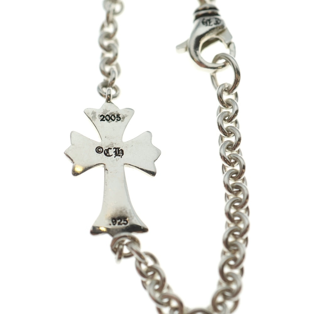 CHROME HEARTS(クロムハーツ) CHN TNY CH CRS タイニーCHクロスチェーン ブレスレット シルバー
