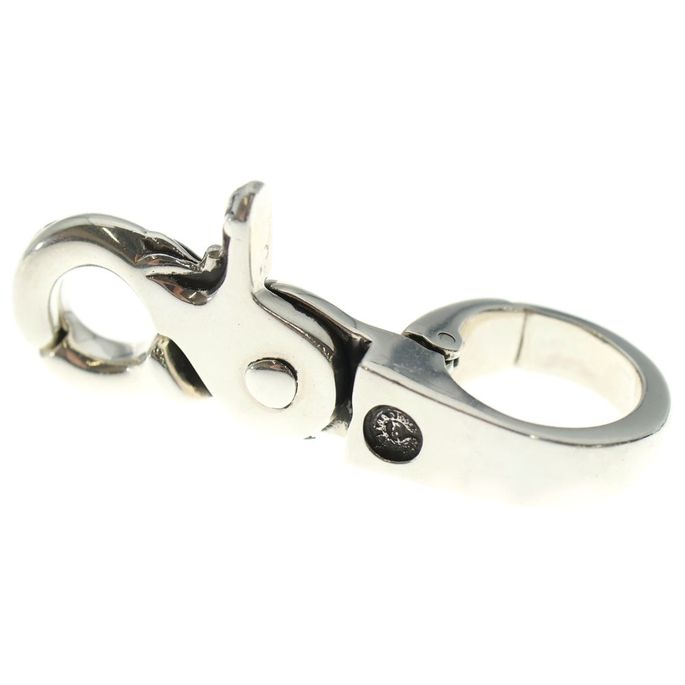 CHROME HEARTS(クロムハーツ) QUICK CLIP BS FLR BALL クイッククリップ クロスボール シルバー