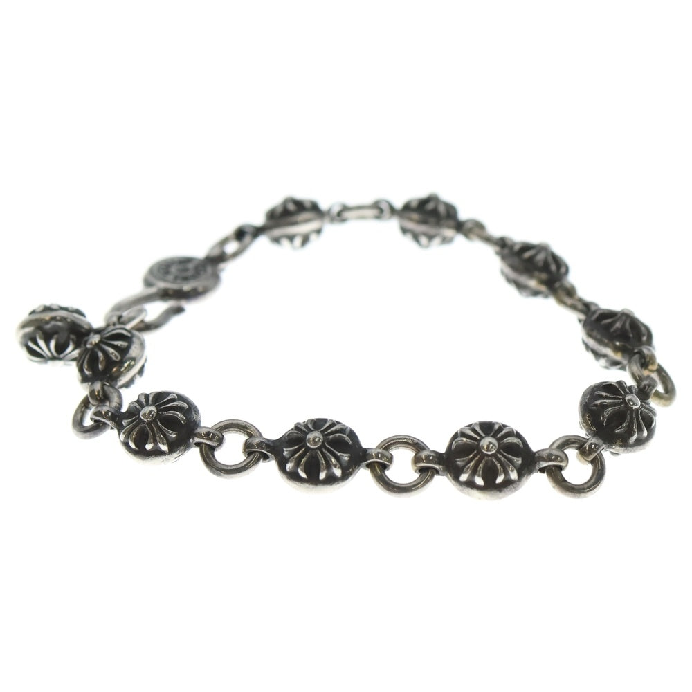 CHROME HEARTS(クロムハーツ) NO2 BALL #2クロスボールブレスレット シルバー BCA176