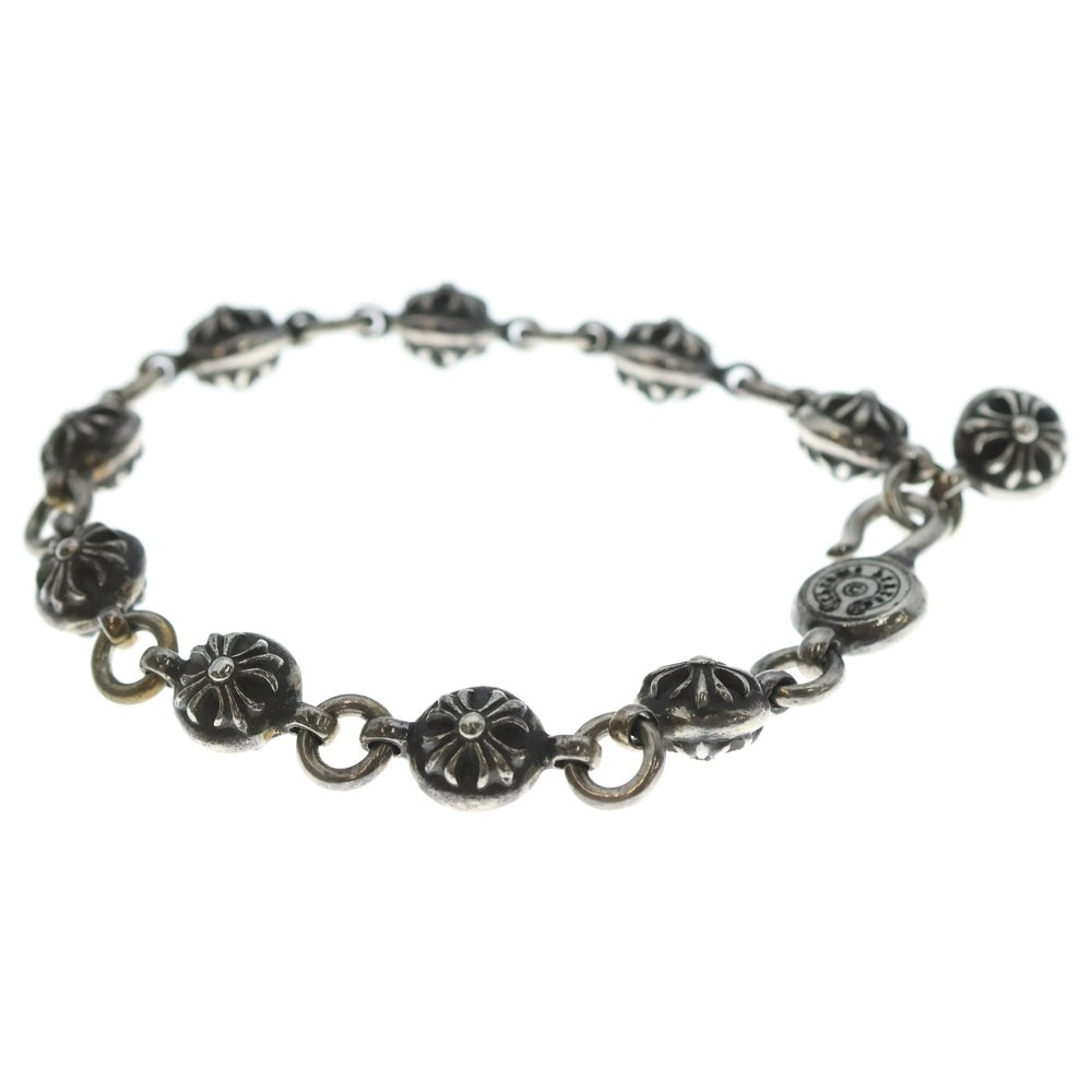 CHROME HEARTS(クロムハーツ) NO2 BALL #2クロスボールブレスレット シルバー BCA176