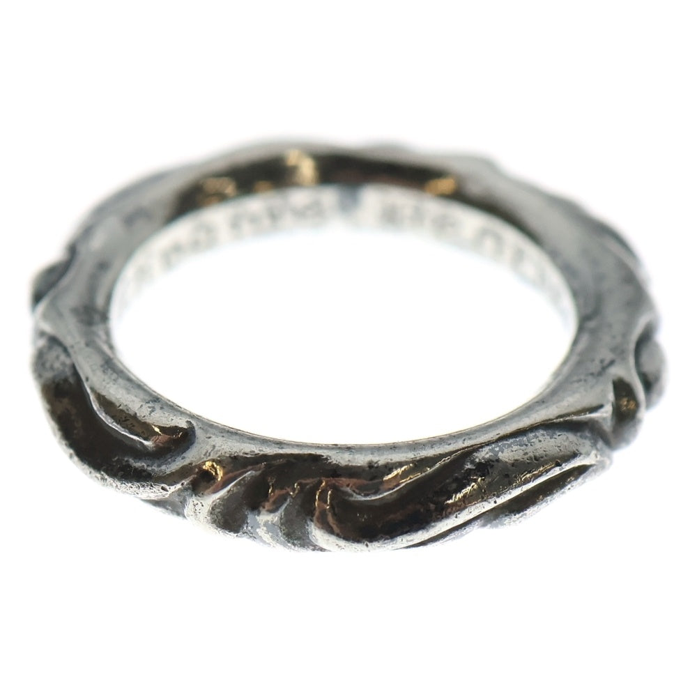 CHROME HEARTS(クロムハーツ) SCRL BAND スクロールバンド リング シルバー BCA351