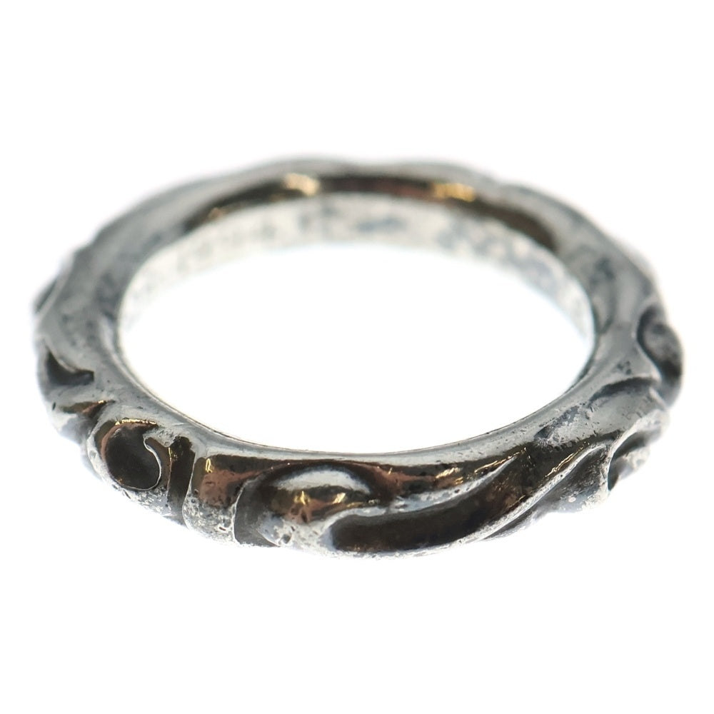 CHROME HEARTS(クロムハーツ) SCRL BAND スクロールバンド リング シルバー BCA351