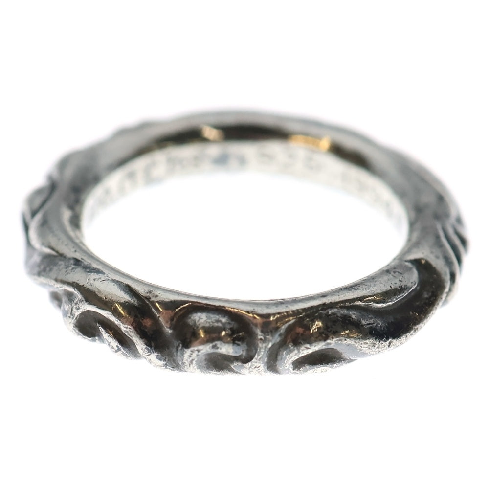 CHROME HEARTS(クロムハーツ) SCRL BAND スクロールバンド リング シルバー BCA351
