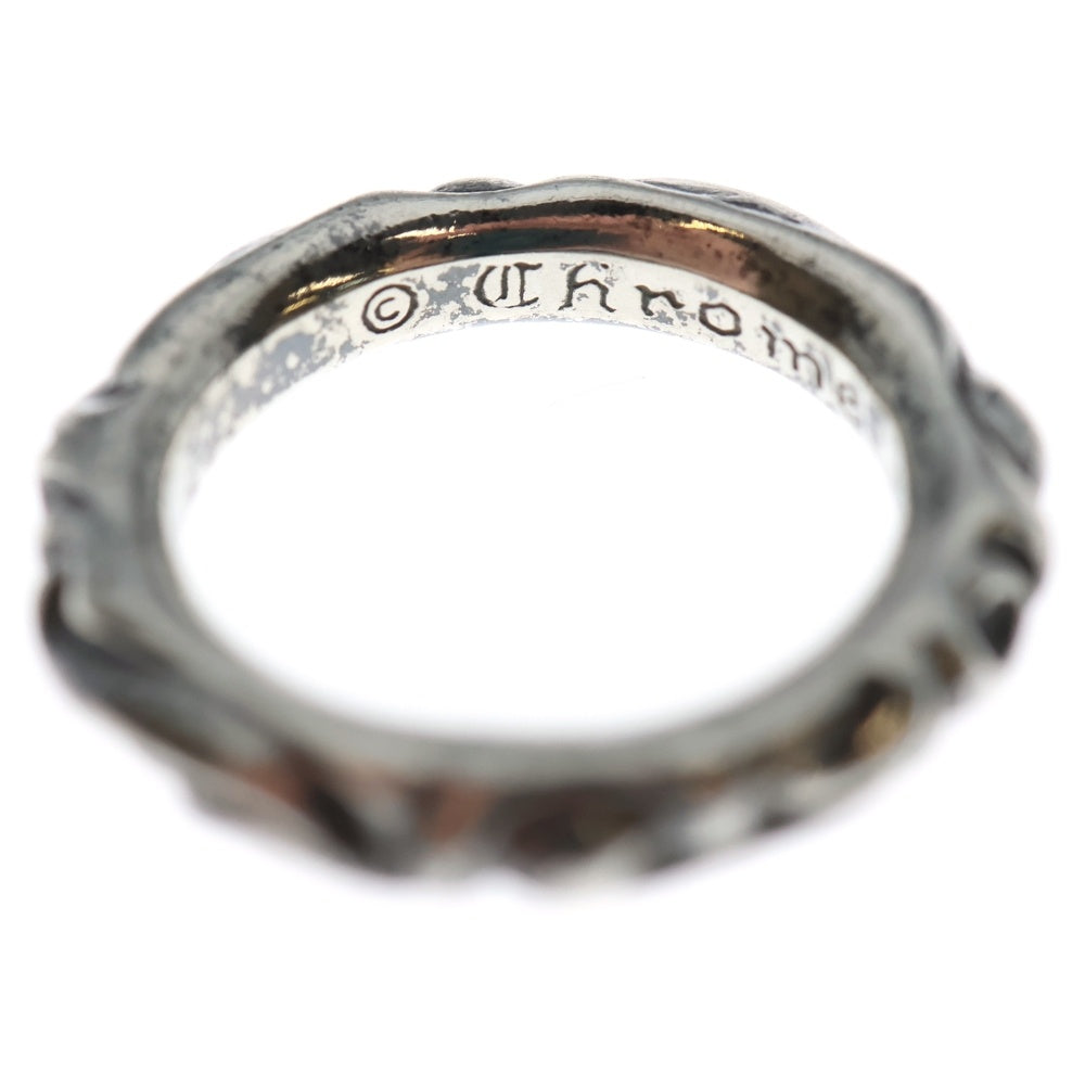 CHROME HEARTS(クロムハーツ) SCRL BAND スクロールバンド リング シルバー BCA351