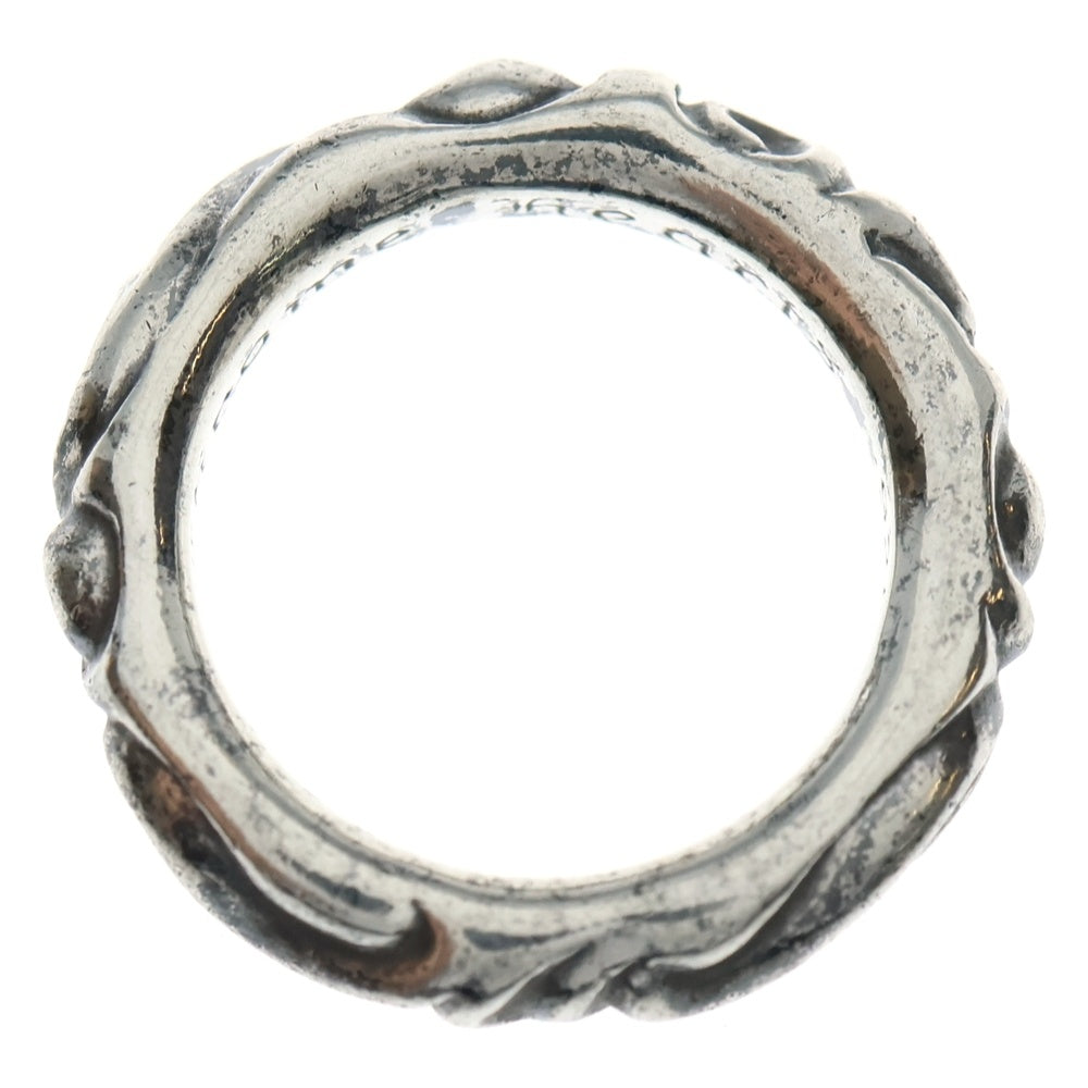 CHROME HEARTS(クロムハーツ) SCRL BAND スクロールバンド リング シルバー BCA351