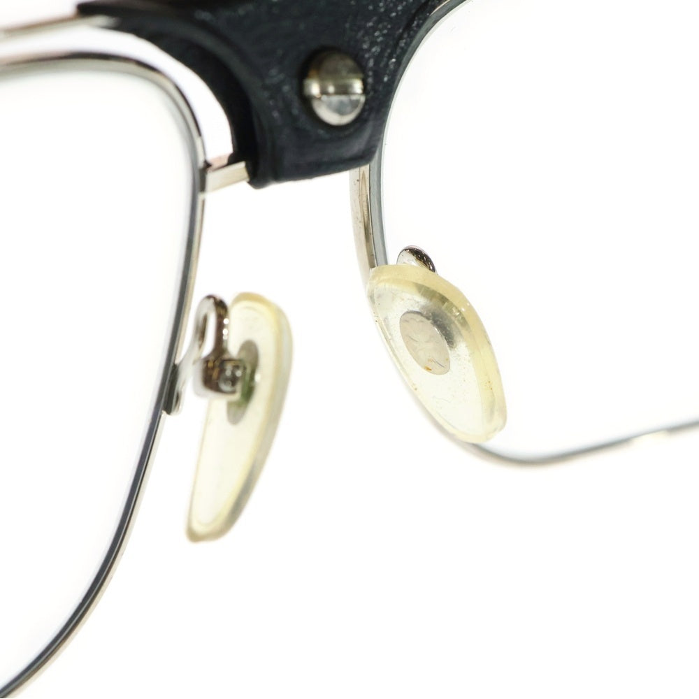 CHROME HEARTS(クロムハーツ) KUFANNAW I ダブルブリッジ サングラス ブラック/シルバー