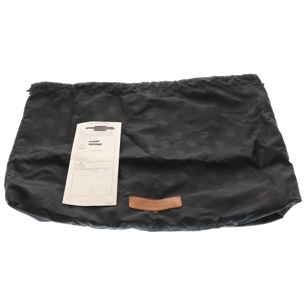 CHROME HEARTS(クロムハーツ) TOTE BAG 4 POCKET 4 CROS PATCH 4ポケット クロスパッチ付き レザートートバッグ ブラック