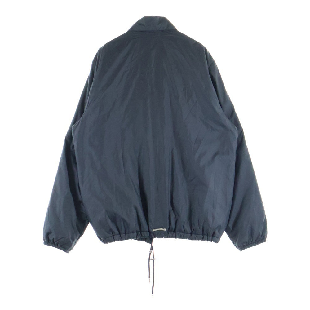 CHROME HEARTS(クロムハーツ) RIGGINS FBRC CHプラス総柄クロスボタンナイロンコーチジャケット ブラック