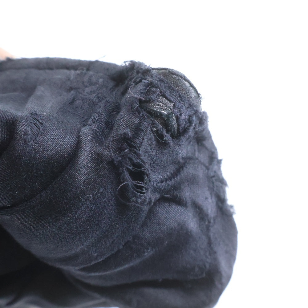 CHROME HEARTS(クロムハーツ) RACING2 レーシング2 ダガージップシングルライダースレザージャケット ブラック