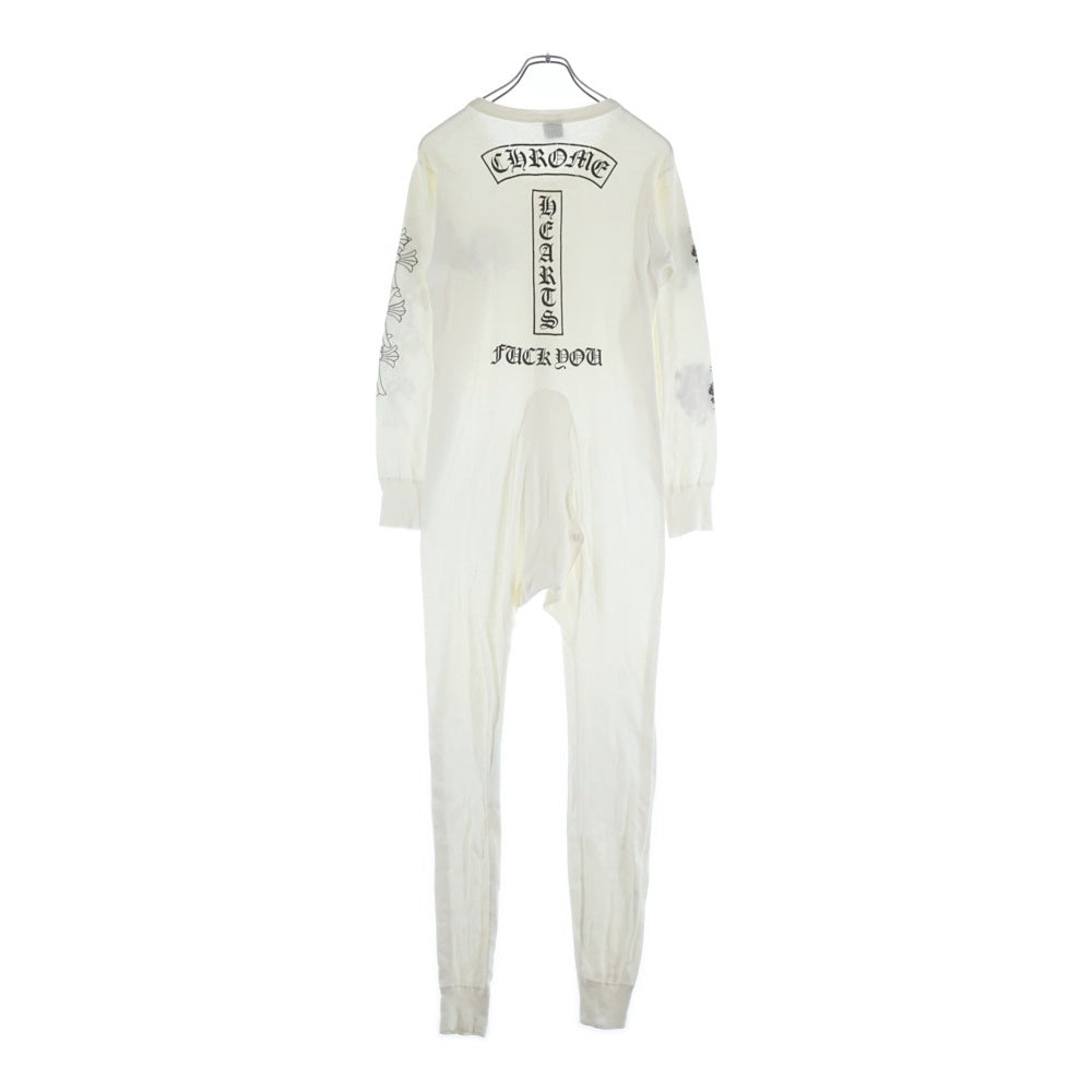 CHROME HEARTS(クロムハーツ) OLD バックTバー FUCK YOUプリント オールインワン