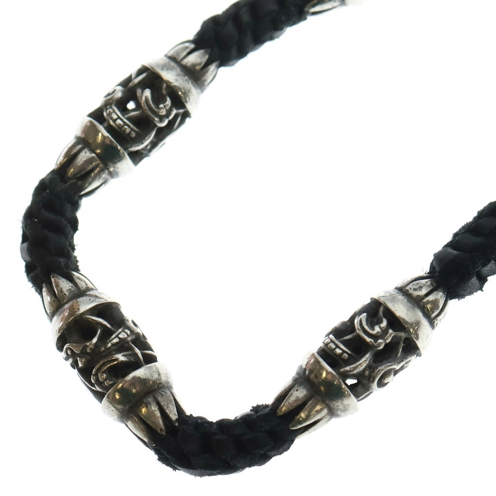 CHROME HEARTS クロムハーツ OTC SHORT-T 2クリップOTCショートケルティックローラーリンク シルバーウォレットチェーン CHROME HEARTS(クロムハーツ) OTC SHORT-T 2クリップOTCショート