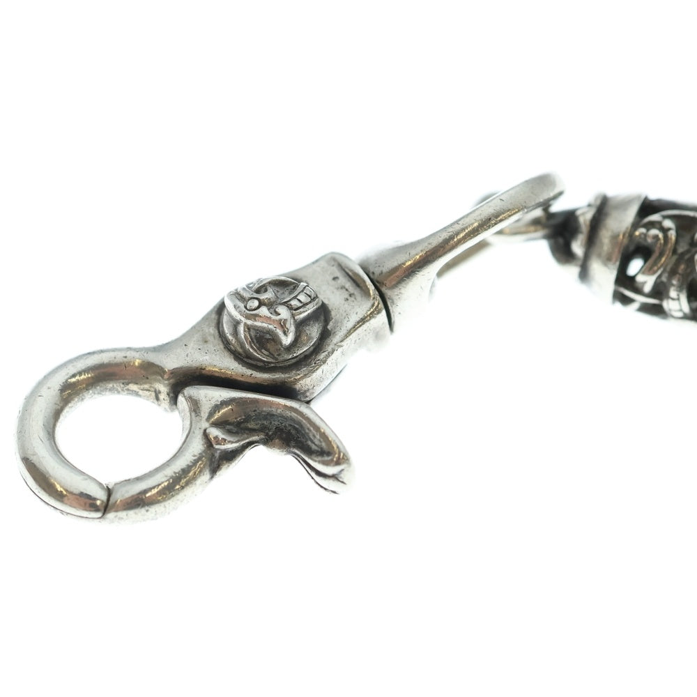 CHROME HEARTS(クロムハーツ) OTC SHORT-T 2クリップOTCショートケルティックローラーリンク シルバーウォレットチェーン