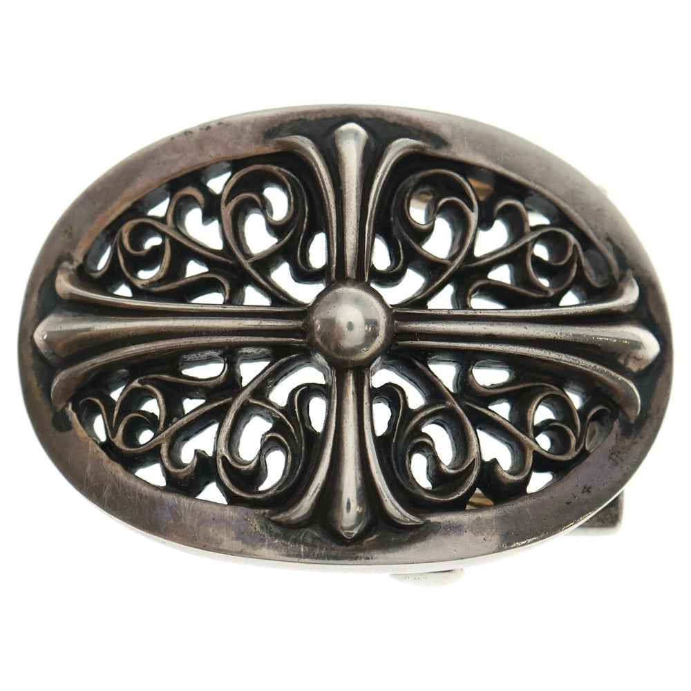 CHROME HEARTS(クロムハーツ) OVAL CROSS STRAP1.0クラシックオーバルクロスバックル シルバー BCA359