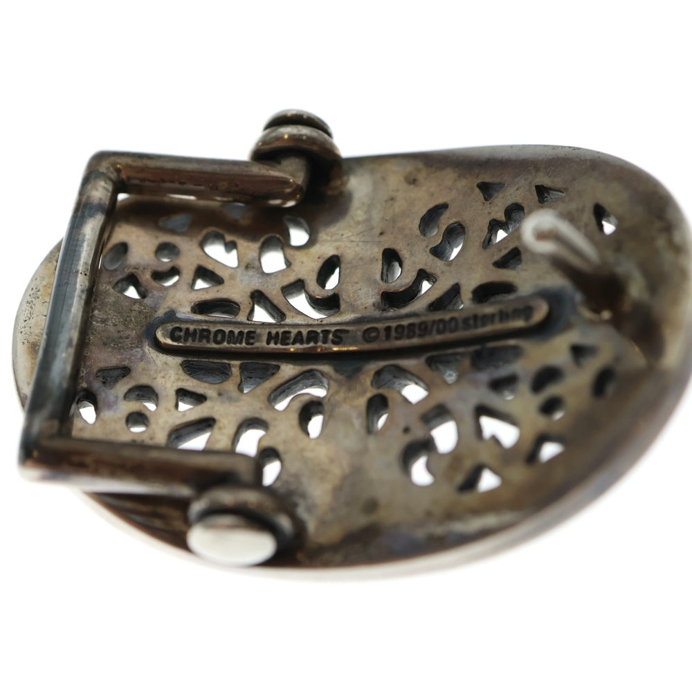 CHROME HEARTS(クロムハーツ) OVAL CROSS STRAP1.0クラシックオーバルクロスバックル シルバー BCA359