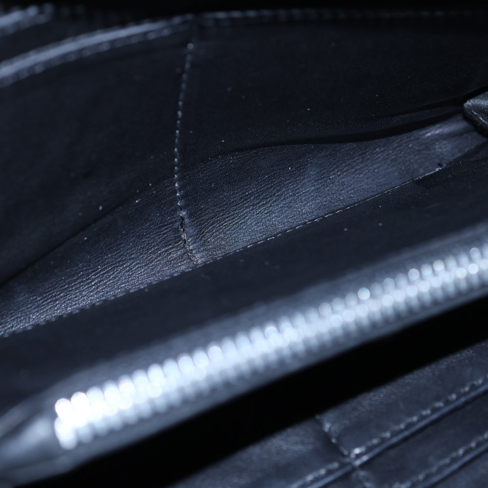 CHROME HEARTS(クロムハーツ) REC F ZIP 3クロス ラウンドジップレザーウォレット 財布 ブラック