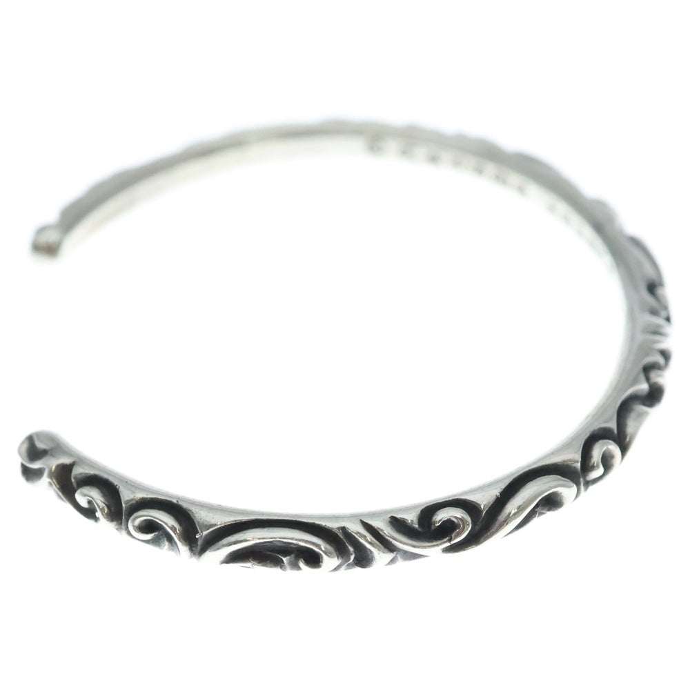 CHROME HEARTS(クロムハーツ) BANGLE SCROLL スクロールバンドバングル ブレスレット シルバー