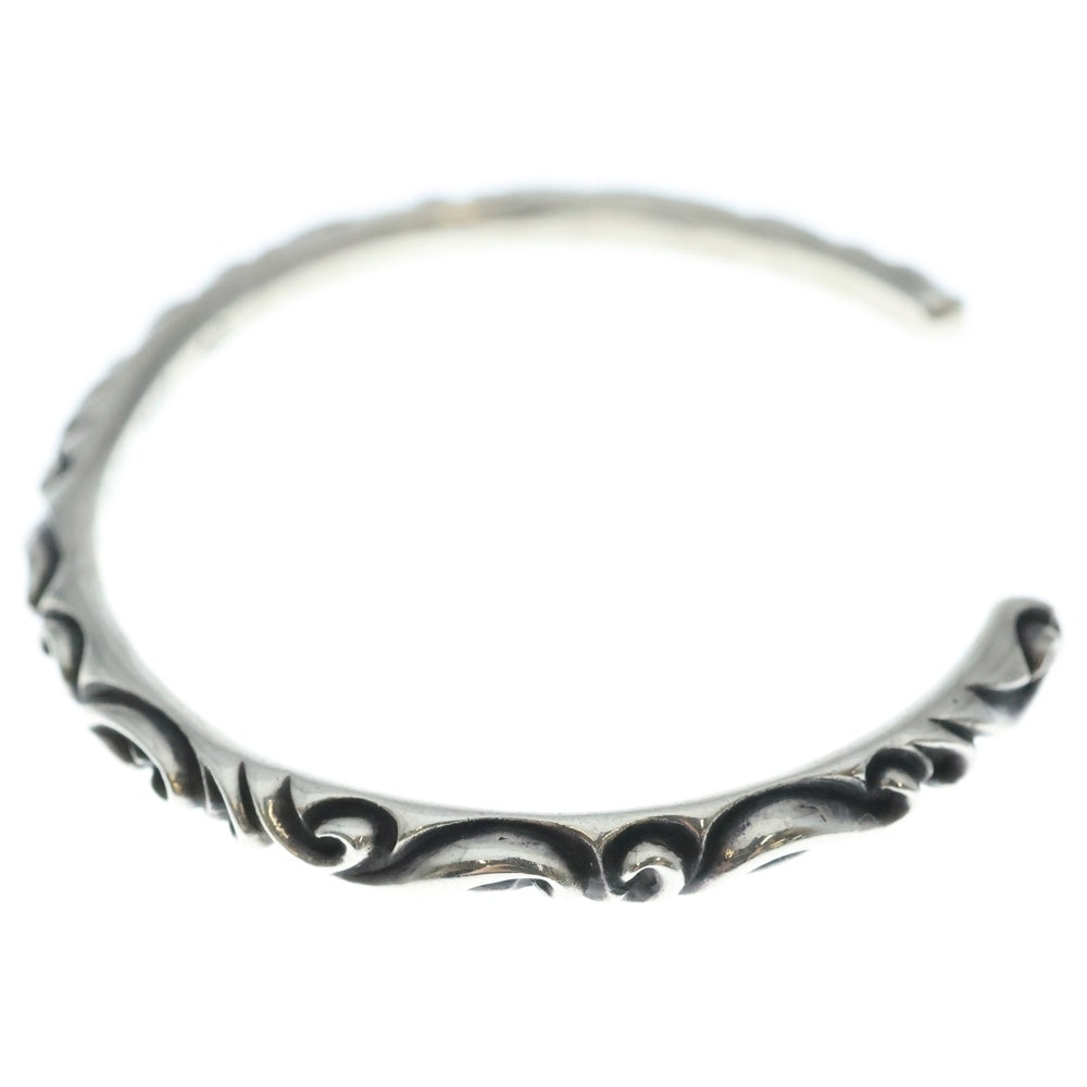 CHROME HEARTS(クロムハーツ) BANGLE SCROLL スクロールバンドバングル ブレスレット シルバー