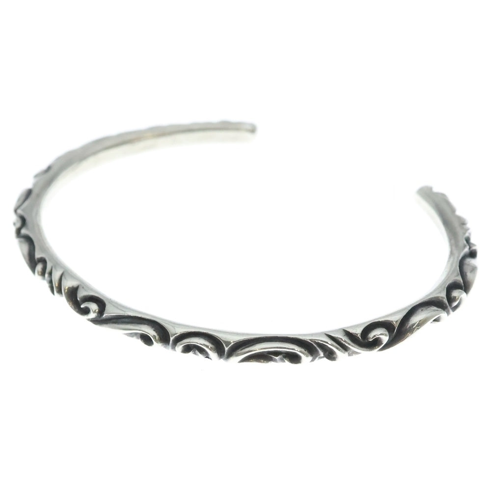 CHROME HEARTS(クロムハーツ) BANGLE SCROLL スクロールバンドバングル ブレスレット シルバー