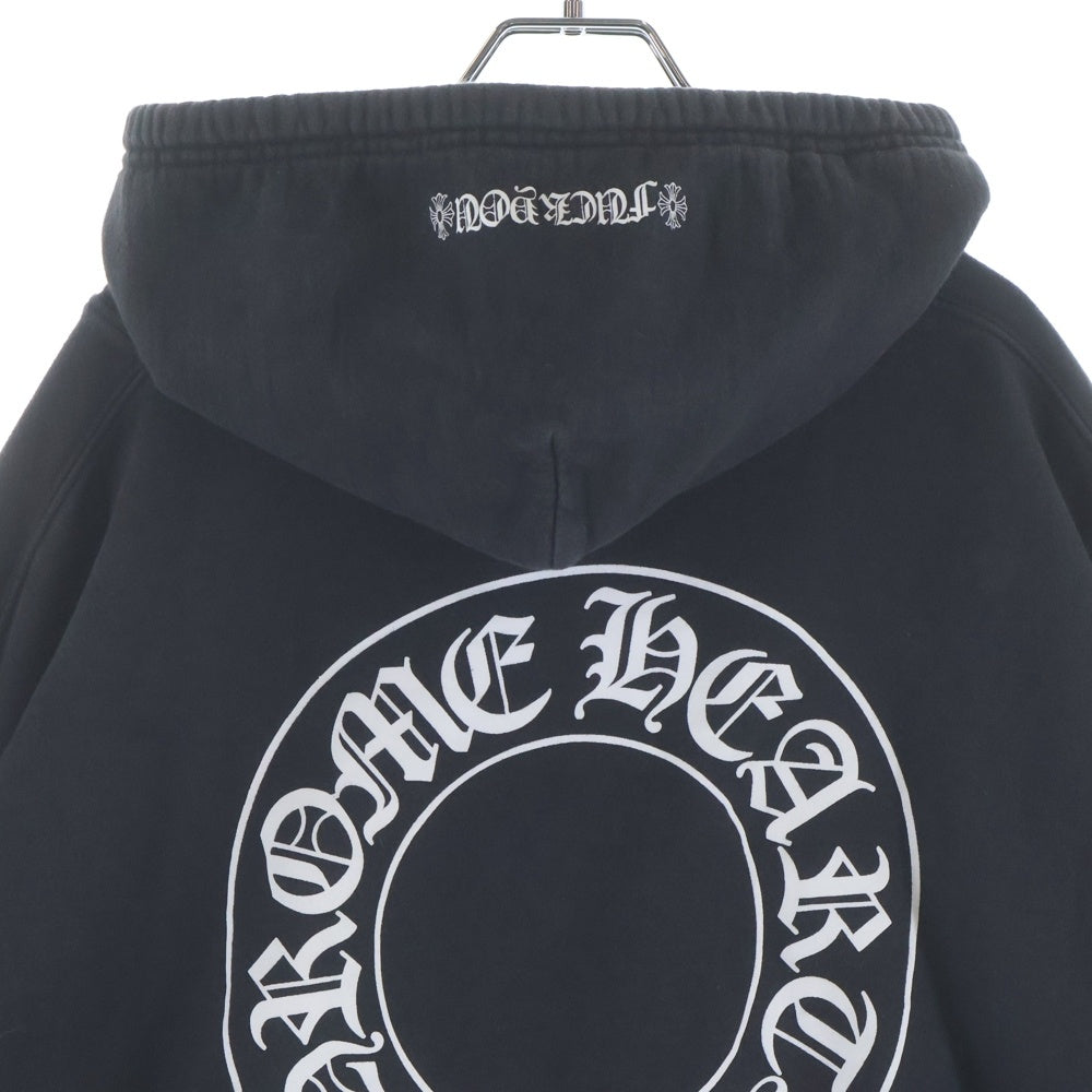 CHROME HEARTS(クロムハーツ) SWTSHRT HD ZIP 袖フローラルバック