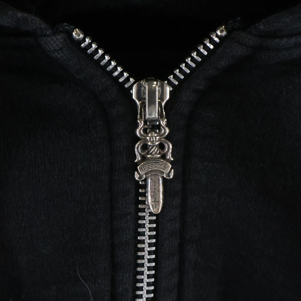 CHROME HEARTS(クロムハーツ) SWTSHRT HD ZIP 袖フローラルバック