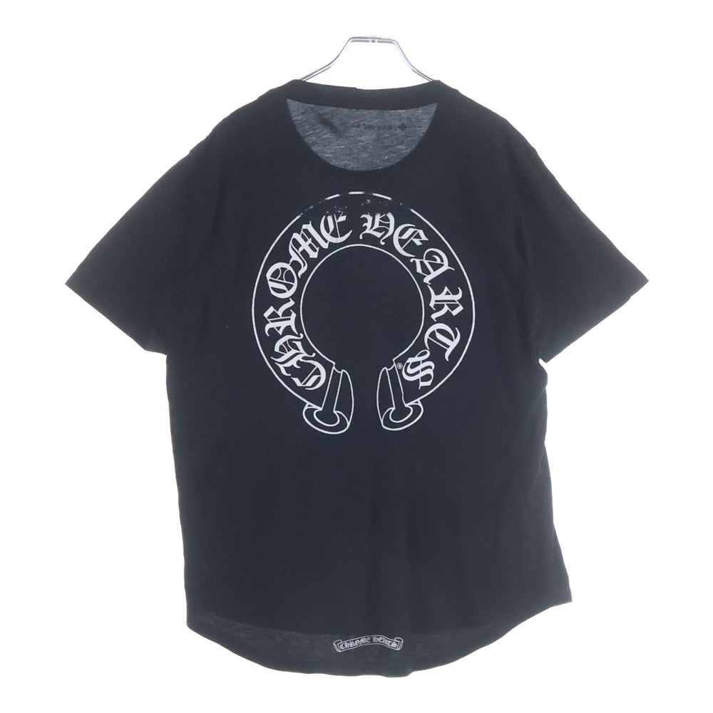 CHROME HEARTS(クロムハーツ) CH S/S フロントTバー バックホースシュープリント 半袖Tシャツカットソー