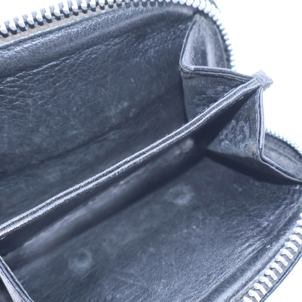 CHROME HEARTS(クロムハーツ) COIN CASE ダガーラウンドジップレザー