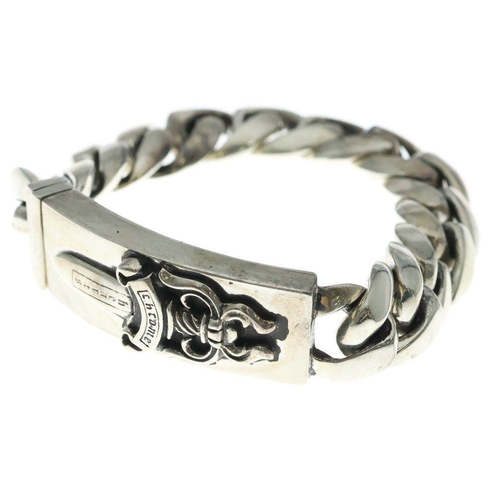 CHROME HEARTS(クロムハーツ) ID DAGGER ダガーIDクラシックリンク シルバーブレスレット