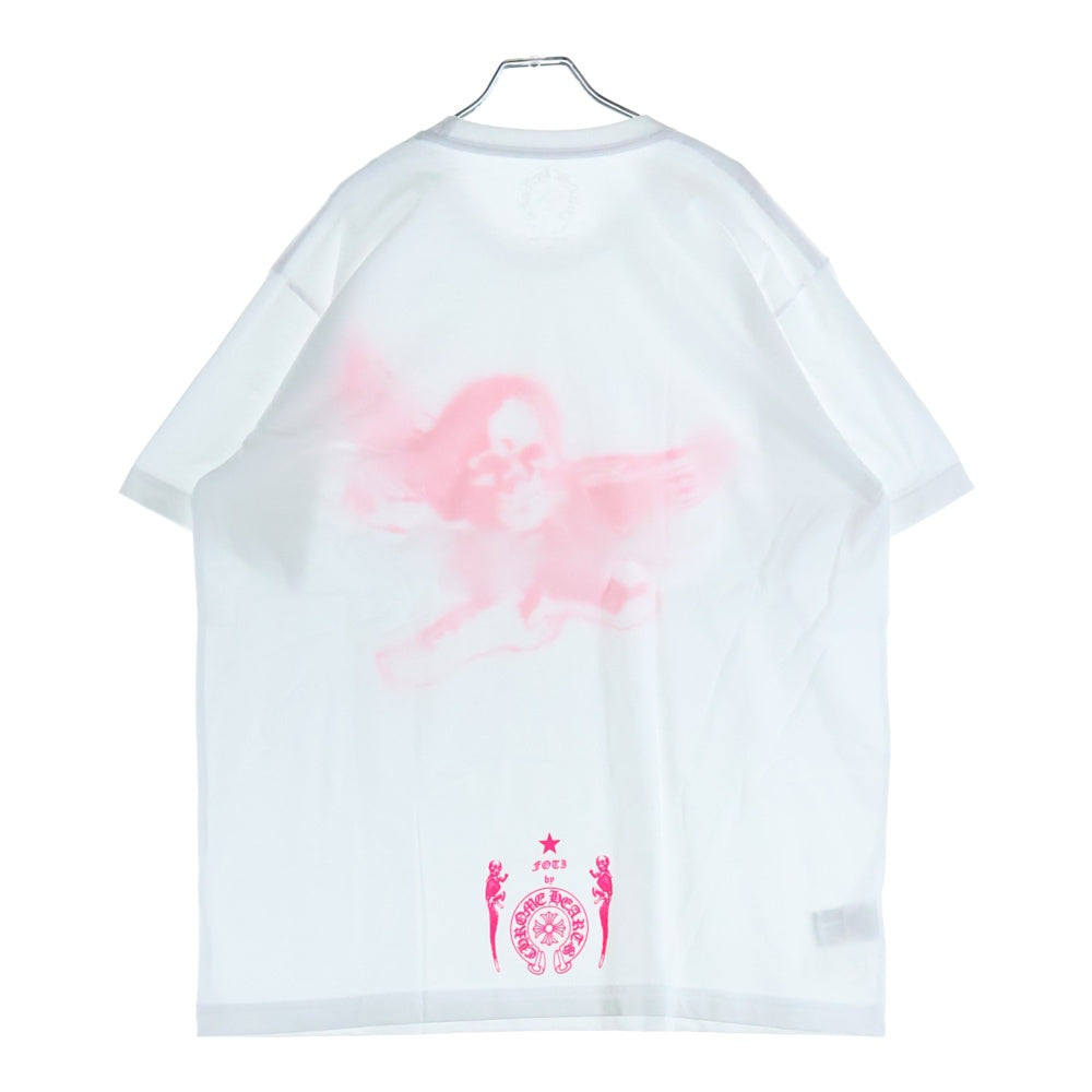 CHROME HEARTS(クロムハーツ) FOTI CH T-SHRT フォティプリントTシャツ ピンク/ホワイト